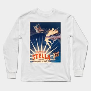 Pétrole Stella, 1897 By Henri Boulanger Long Sleeve T-Shirt